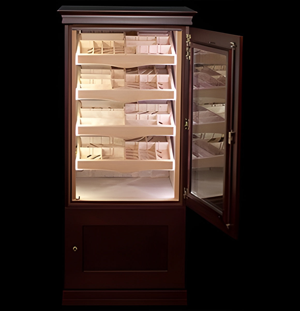 Maklary Medium Cabinet Magnesium Humidor (500-1000 cigars)