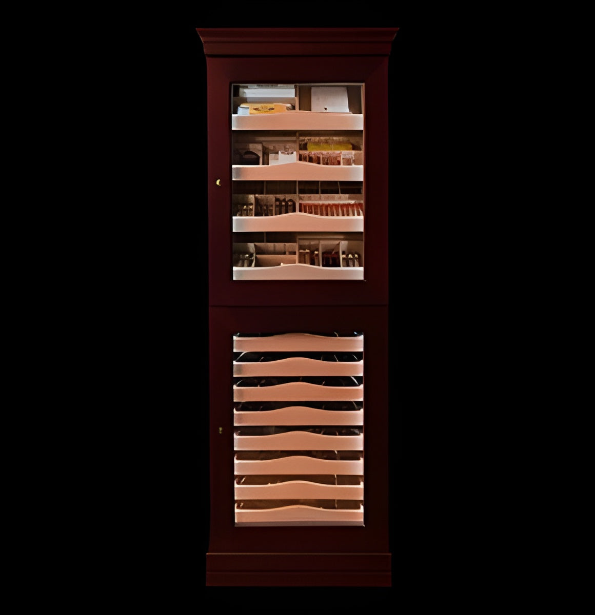 Grand Dual Cabinet Wine Humidor