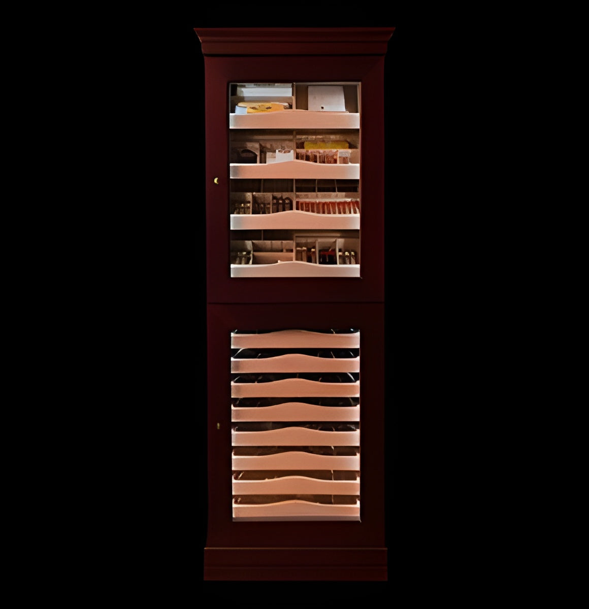 Grand Dual Cabinet Wine Humidor
