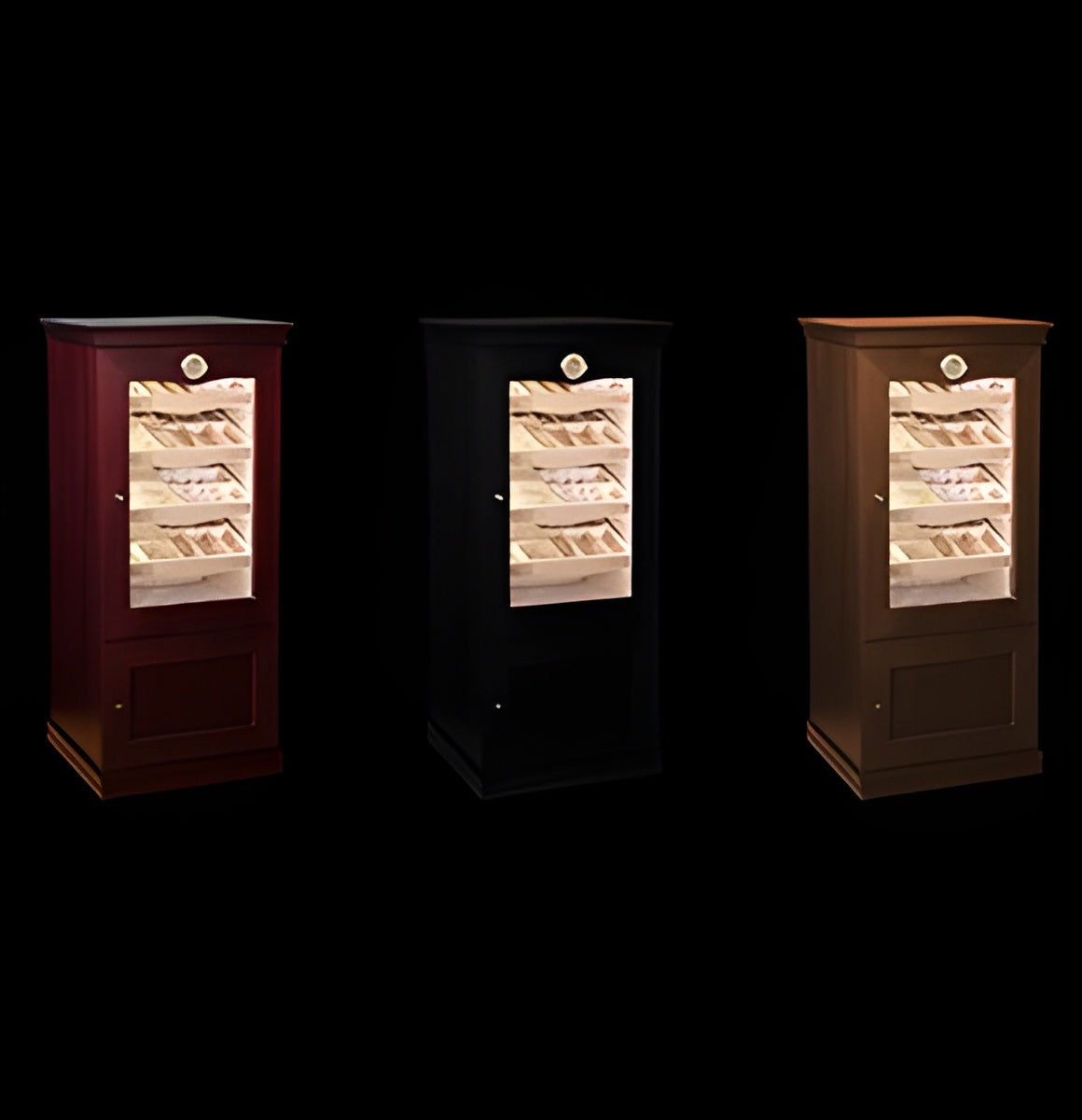 Maklary Medium Cabinet Magnesium Humidor (500-1000 cigars)