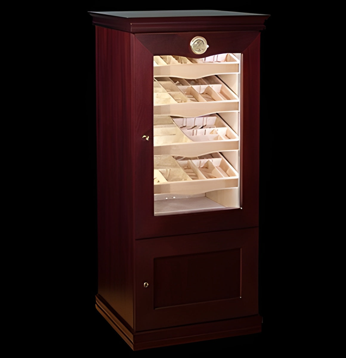 Maklary Medium Cabinet Magnesium Humidor (500-1000 cigars)