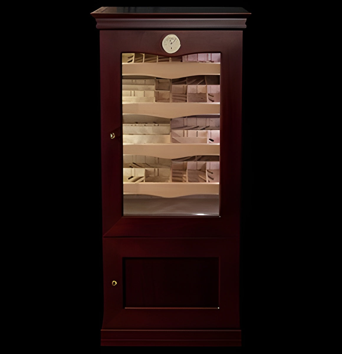 Maklary Medium Cabinet Magnesium Humidor (500-1000 cigars)